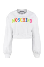 Load image into Gallery viewer, Cropped cotton sweatshirt