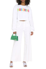 Load image into Gallery viewer, Cropped cotton sweatshirt