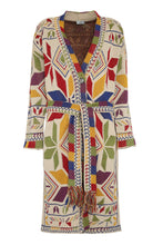 Load image into Gallery viewer, Jacquard knit coat