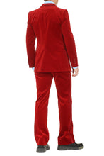 Load image into Gallery viewer, Single-breasted velvet jacket