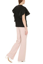 Load image into Gallery viewer, Ruffled cotton t-shirt