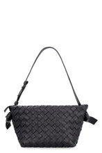 Load image into Gallery viewer, Tie leather shoulder bag