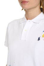 Load image into Gallery viewer, Cotton piqué polo shirt
