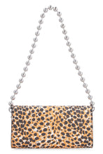 Load image into Gallery viewer, Printed leather wallet on chain