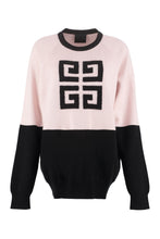 Load image into Gallery viewer, Logo Intarsia cashmere sweater