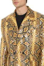 Load image into Gallery viewer, Printed double-breasted jacket