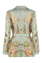 Load image into Gallery viewer, Printed silk pajama blouse

