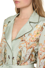 Load image into Gallery viewer, Printed silk pajama blouse
