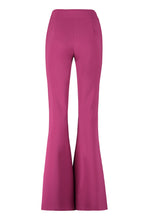 Load image into Gallery viewer, Flared crêpe trousers
