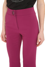Load image into Gallery viewer, Flared crêpe trousers
