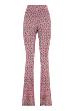 Load image into Gallery viewer, Printed high-rise trousers
