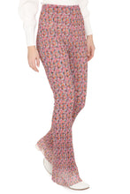 Load image into Gallery viewer, Printed high-rise trousers
