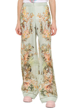 Load image into Gallery viewer, Printed silk wide-leg trousers
