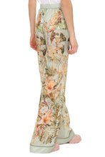 Load image into Gallery viewer, Printed silk wide-leg trousers
