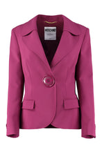 Load image into Gallery viewer, Single-breasted one button jacket
