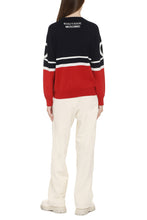 Load image into Gallery viewer, Cotton-cashmere blend crew-neck pullover
