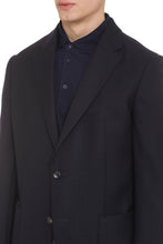 Load image into Gallery viewer, Wool single-breasted blazer

