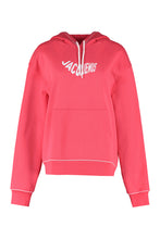 Load image into Gallery viewer, Vague Logo cotton hoodie
