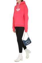 Load image into Gallery viewer, Vague Logo cotton hoodie
