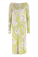 Load image into Gallery viewer, Printed jersey sheath-dress
