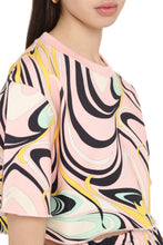 Load image into Gallery viewer, Printed cropped sweatshirt
