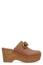 Load image into Gallery viewer, Scarlett leather mules

