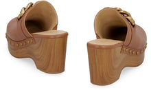 Load image into Gallery viewer, Scarlett leather mules
