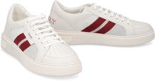 Load image into Gallery viewer, Melys-T leather and fabric low-top sneakers

