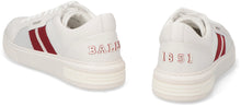 Load image into Gallery viewer, Melys-T leather and fabric low-top sneakers
