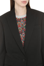 Load image into Gallery viewer, Wool single-breasted blazer
