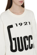 Load image into Gallery viewer, Logo detail cotton sweatshirt
