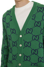Load image into Gallery viewer, GG jacquard knit cardigan
