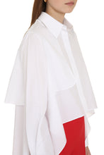 Load image into Gallery viewer, Asymmetric cotton shirt
