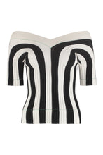 Load image into Gallery viewer, Striped knit top
