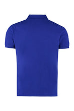 Load image into Gallery viewer, Embroidered cotton-piqué polo shirt
