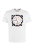 Load image into Gallery viewer, Cotton crew-neck T-shirt

