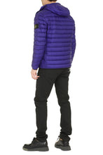 Load image into Gallery viewer, Hooded full-zip down jacket
