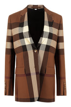 Load image into Gallery viewer, Wool single-breasted blazer
