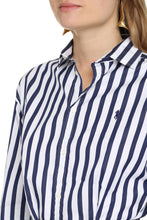 Load image into Gallery viewer, Striped cotton shirtdress
