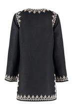 Load image into Gallery viewer, Embroidered linen tunic

