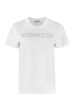 Load image into Gallery viewer, Cotton crew-neck T-shirt
