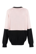 Load image into Gallery viewer, Logo Intarsia cashmere sweater
