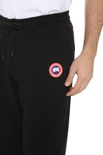Load image into Gallery viewer, Huron logo detail cotton track-pants
