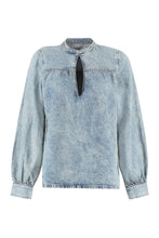Load image into Gallery viewer, Denim blouse
