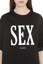 Load image into Gallery viewer, Cotton crew-neck T-shirt

