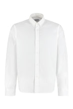 Load image into Gallery viewer, Button-down collar stretch cotton shirt
