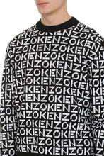 Load image into Gallery viewer, All over logo crew-neck sweater
