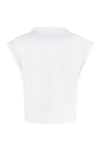 Load image into Gallery viewer, Cotton crew-neck T-shirt
