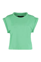 Load image into Gallery viewer, Cotton crew-neck T-shirt
