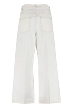 Load image into Gallery viewer, High-waist wide-leg jeans
